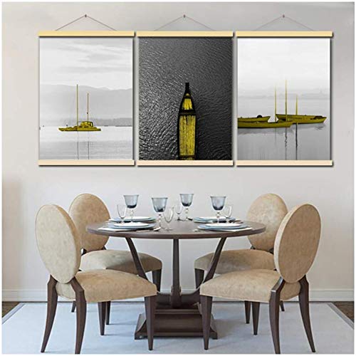 Art Photos 50x70cm No Frame Tableau Océan et Bateau pour Mur - 3