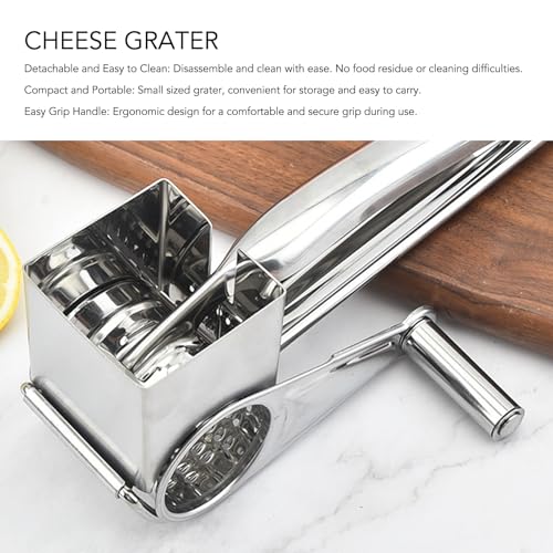 RALLADOR DE QUESO DE ACERO INOXIDABLE SIXRUN miniatura 2