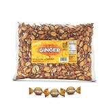 Colombina Ginger Candy - Pack of 150 Individually Wrapped Gluten Free Ginger Chews - 150 Ginger Cand