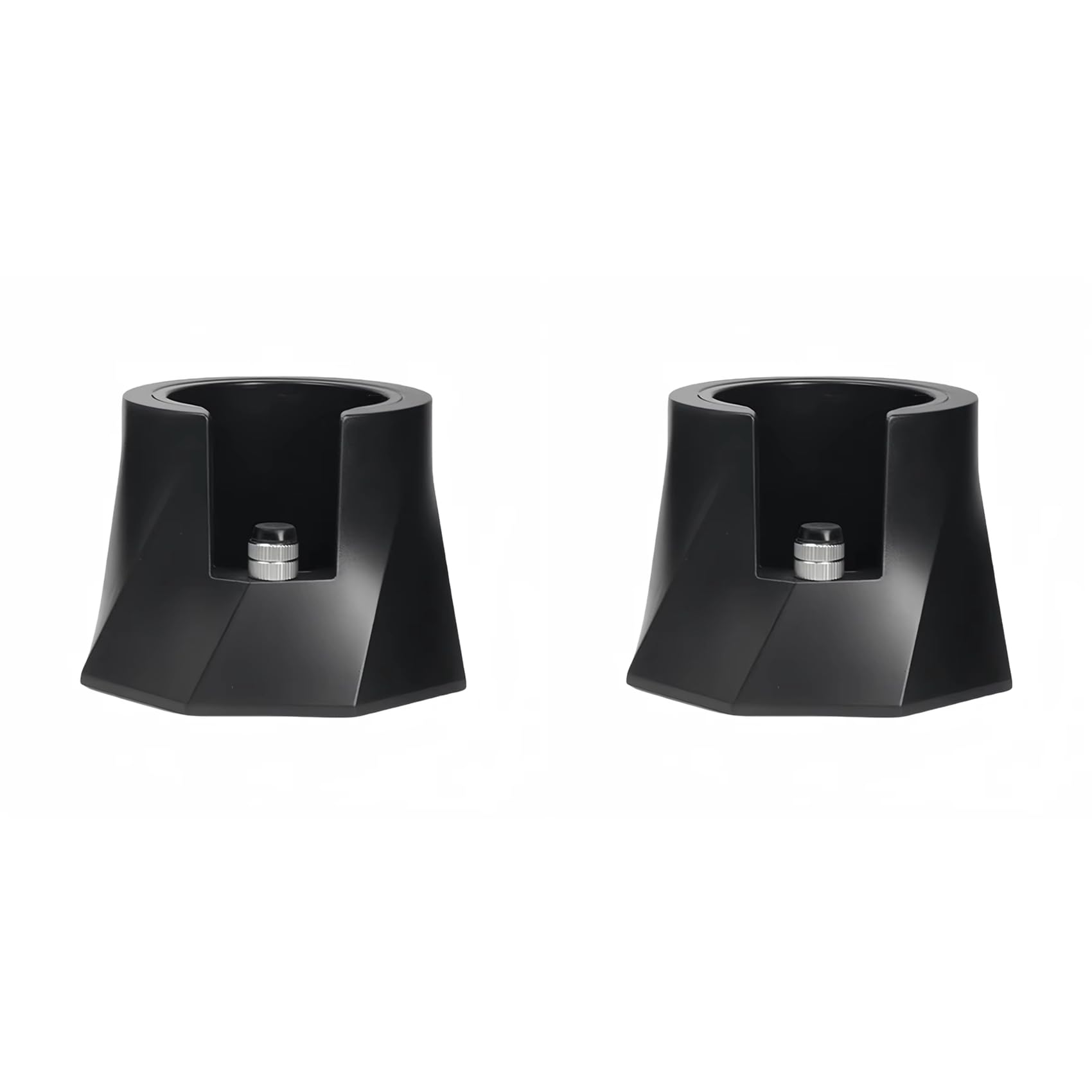 Hndhbfgrt 2X Espresso Filter Holder 51/53/58mm Portafilter Coffee Holder Stand Rest Holder Adjustable Coffee Tamper Station