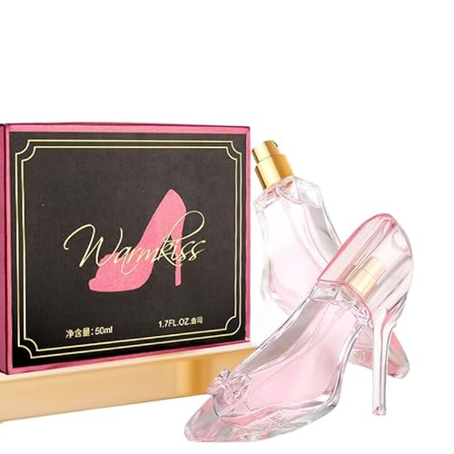 ハイヒール香水ギフトボックスナチュラル長持ち女性用フレグランスフローラルオーキッド、イチジク50 ml (G 162 A-ピンク)