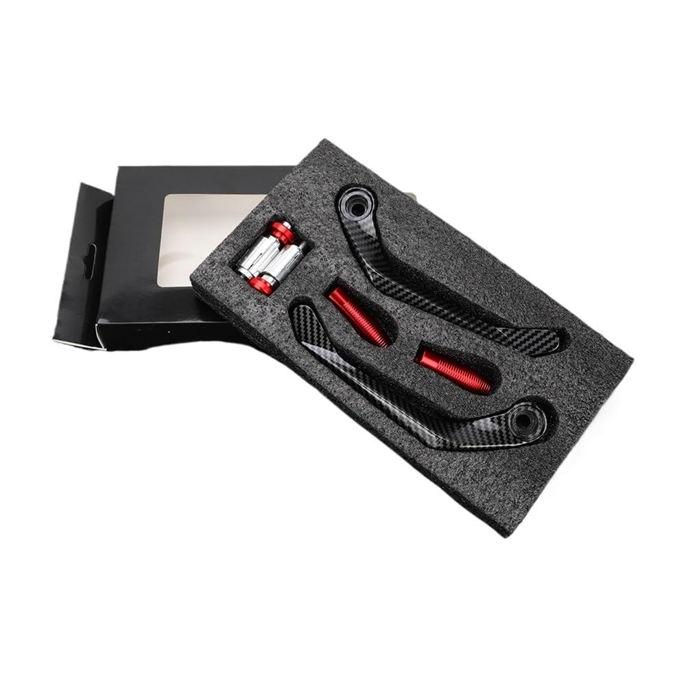 Protège-mains moto 848 EVO levier frein embrayage guidon aluminium - 8