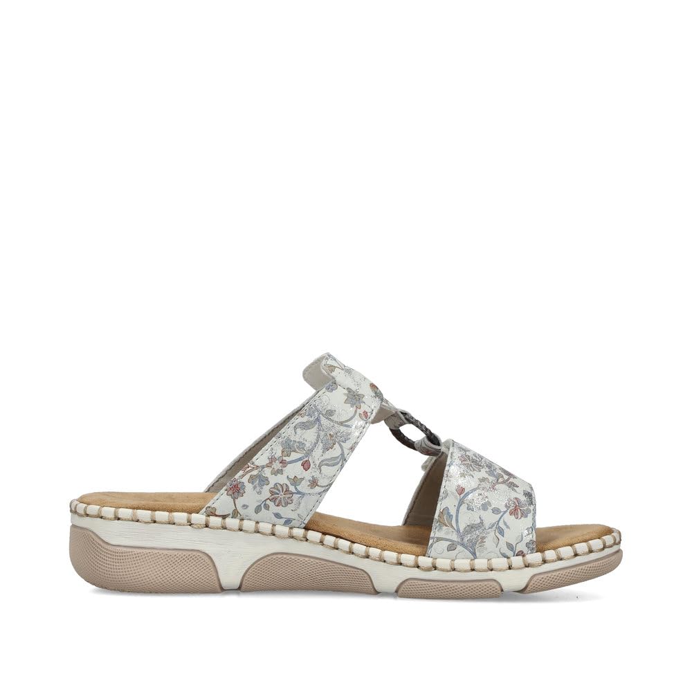 Rieker Damen Keilsandalen 66292, Frauen Sandalen