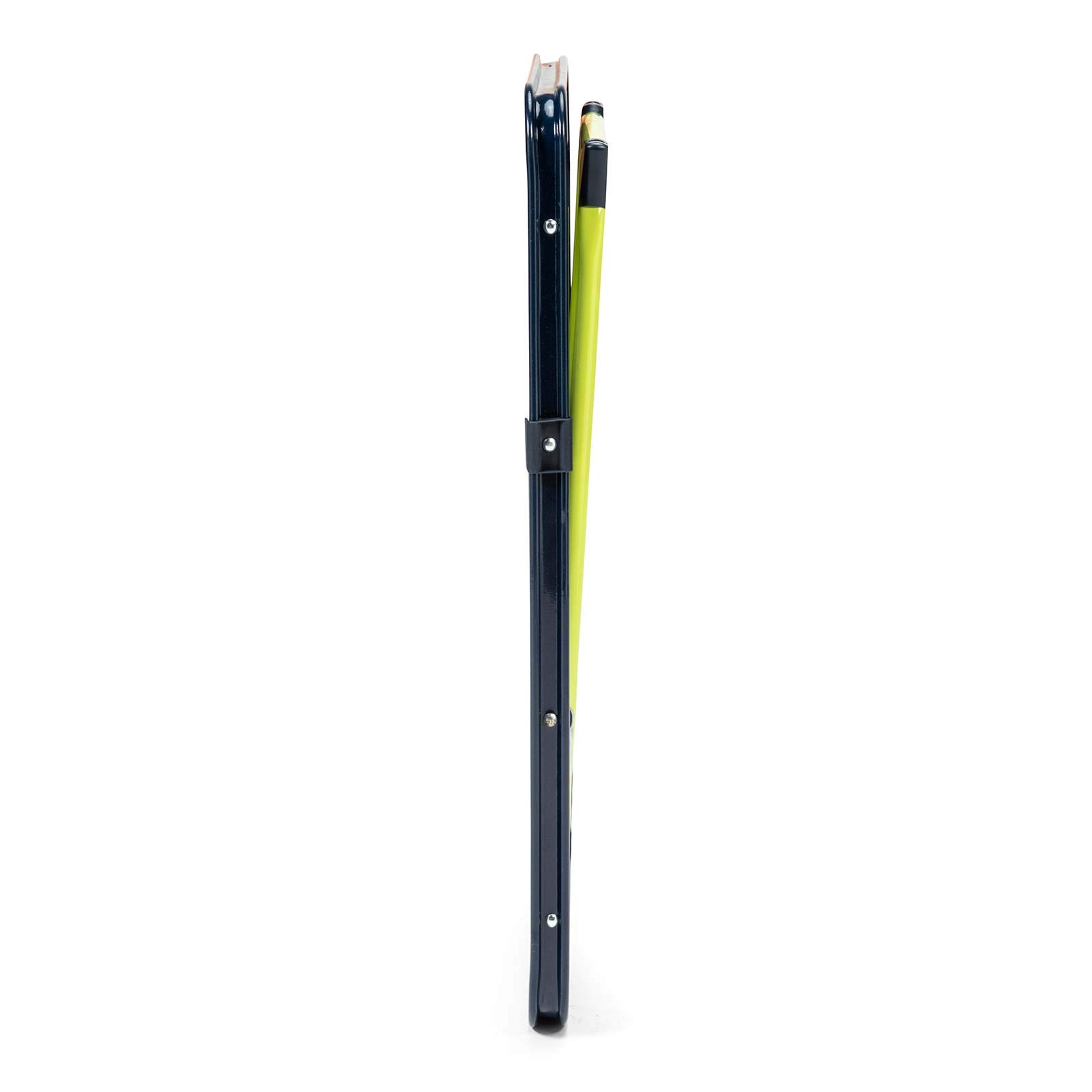 Table Pliante Multifonction pour Jardin ou Plage en Durolac Bois de Haute densité 60 x 40 cm Couleur Bois et Vert