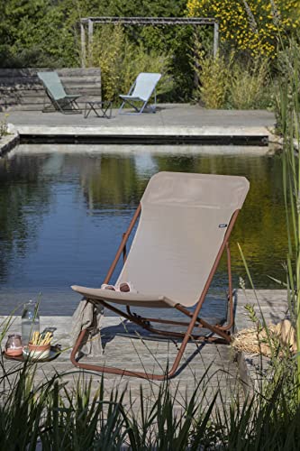 Lafuma Maxi Transat Folding Sling Chair, Canyon Red #TOP4