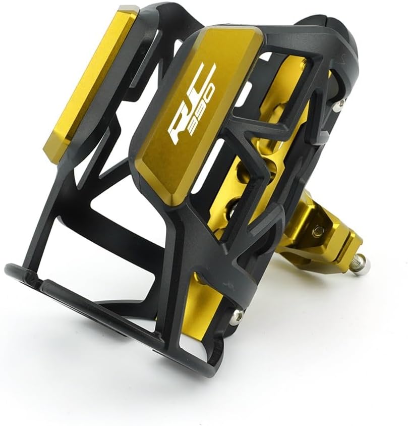 For RC 390 RC390 2017-2021 2022 2023 Motorcycle Beverage Water Bottle Cage Drink Coffee Cup Holder Wate Drink Cup Holder(Gold)