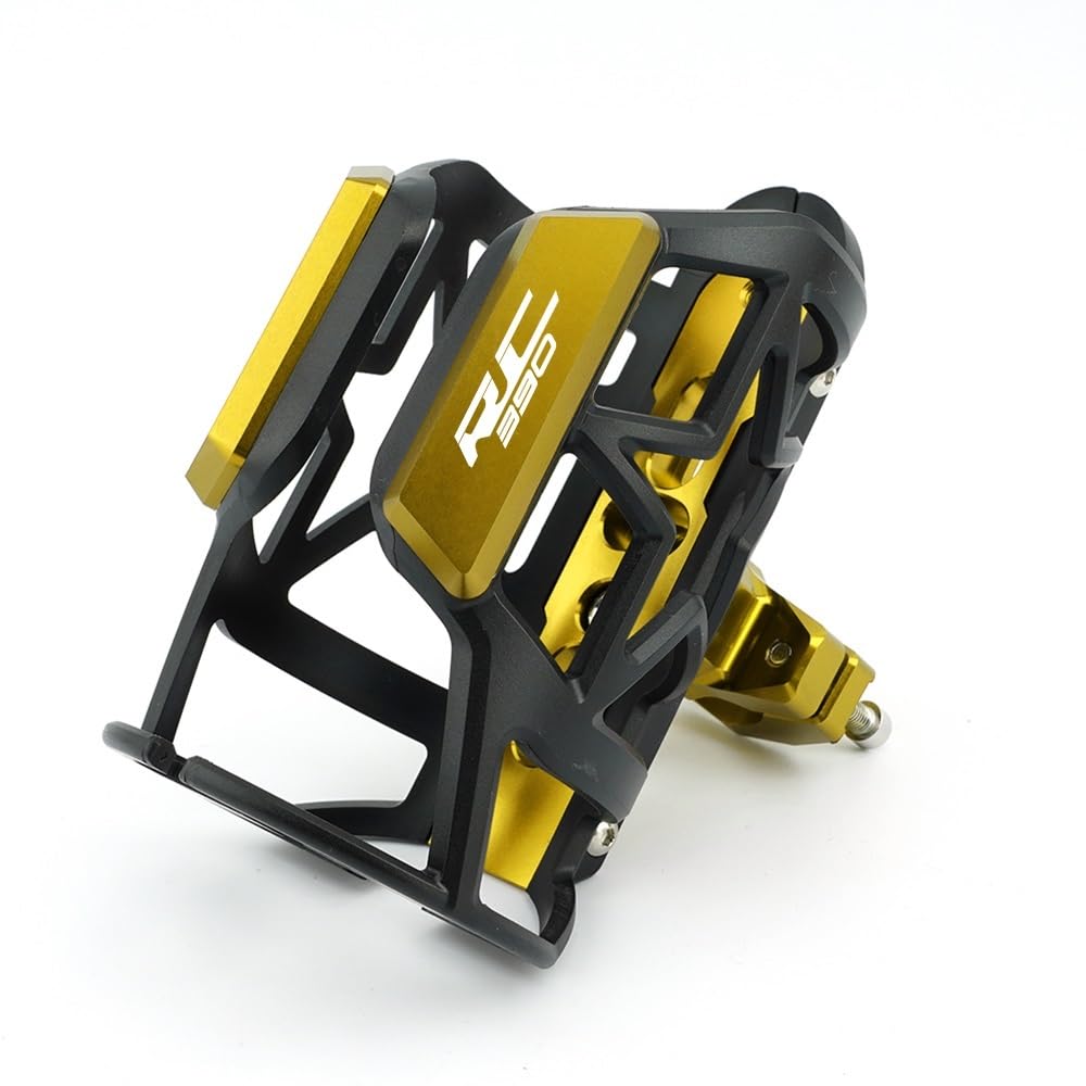 for RC 390 RC390 2017-2021 2022 2023 Motorcycle Beverage Water Bottle Cage Drink Coffee Cup Holder Wate Drink Cup Holder (Color : Gold), YXSM789