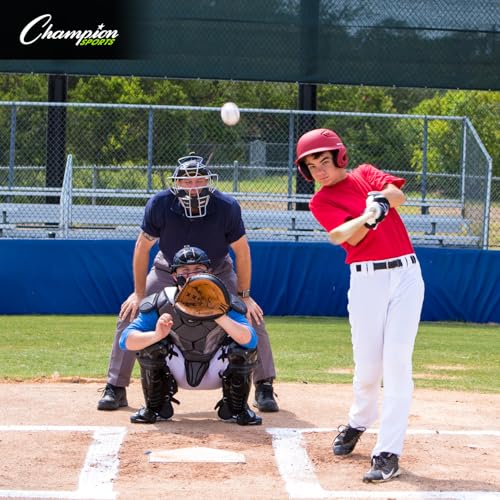 Champion Sports 17" Outside Plastic Shield Pro Model Umpire Chest Protector - Soft Foam Padded Chest Protector - Adult by Champion Sports - Image 8