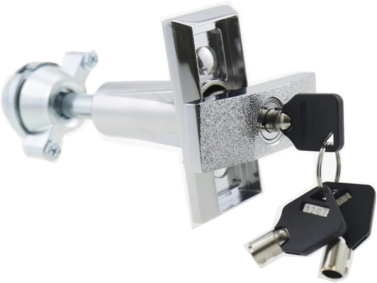 T-Shape Cabinet Lock Lock Terminal Handle Locks Cabinet Lock 1Pcs(Cylinder)