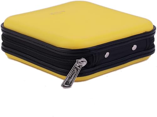 Miniatura 13 de Billetera para CD y DVD, capacidad de 32 unidades, soporte para funda de DVD y CD para automóvil, disco de almacenamiento portátil de DVD/VCD, funda