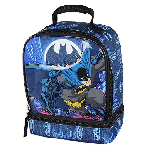 Batman Lunch Box for Adults: Stylish, Insulated, and Perfect for Work 8 DC Comics The Batman Kids Lunch Box Insulated Dual Compartment Superhero Lunch Bag Tote