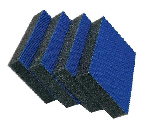 Spugne Confezione da 4 unità Spugna Abrasivo Antigraffio Alimentare Evo Professional HACCP (BLU)