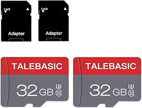 2 Pack 32GB Micro Sd Card Class 10 Memory Card Fast Speed TF Card with sd Adapter for Tablet/Mobile Phone/Camera/Car Audio/Game Console(2 Pcs 32GB)