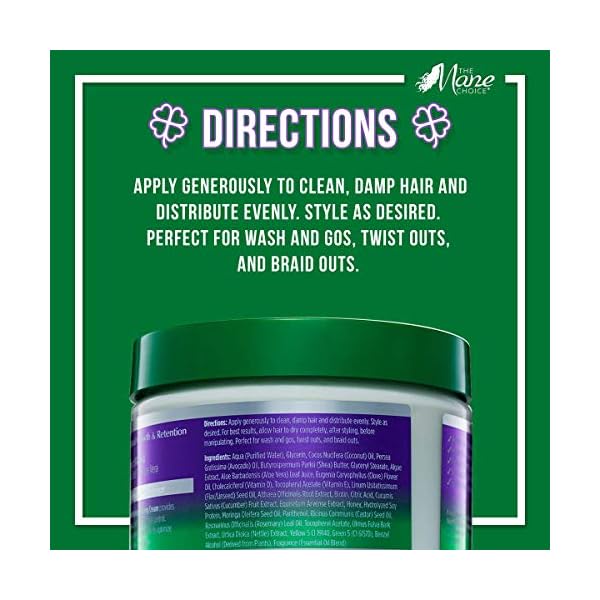 THE-MANE-CHOICE-Hair-Type-4-Leaf-Clover-Manageability-Softening-Remedy-Moisturizing-Styling-Cream-12-oz THE MANE CHOICE - Hair Type 4 Leaf Clover: Manageability & Softening Remedy Moisturizing Styling Cream (12 oz)