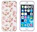 iPhone 6 Plus + Case, DandyCase PERFECT PATTERN *No Chip/No Peel* Flexible Slim TPU Case Cover for Apple iPhone 6 Plus (5.5" screen) - LIFETIME WARRANTY [Vintage Pink Rose Floral]