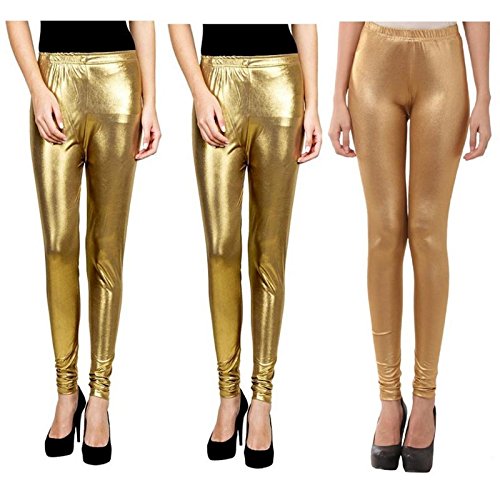 Buy Shimmer Gold Legging For Women's 