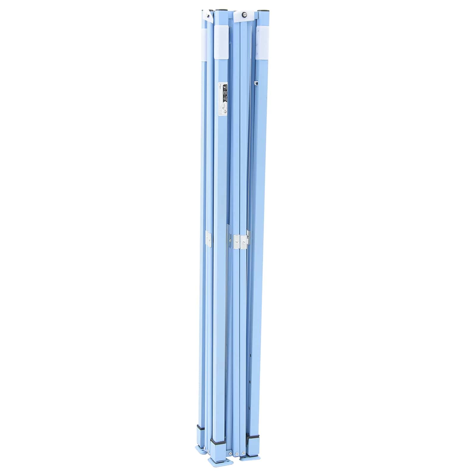 Carpa plegable para fiestas con 3 paneles laterales de terracota – Carpa plegable para eventos, bodas y fiestas, tela Oxford con revestimiento de PVC