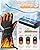 Heated Gloves for Men Women, Rechargeable Heated Gloves with 7.4V 6000mAh Battery, Waterproof & Upgrade Non-Slip with Touchscreen,Heated Work Gloves for Motorcycling/Skiing/Hunting/Outdoor Work,Medium