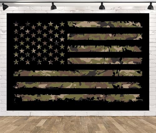 Toile de fond pour photo militaire drapeau USA pour accessoires de photomaton