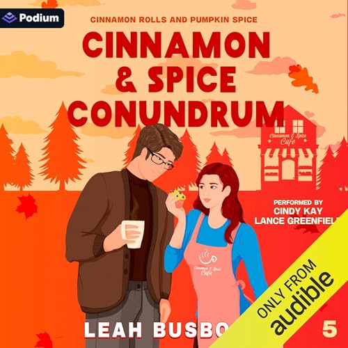 Cinnamon and Spice Conundrum Audiolibro Por Leah Busboom arte de portada
