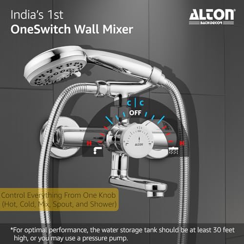 Image of ALTON XNO5175, Brass, OneSwitch - India's 1st Single-Knob Bathroom Diverter