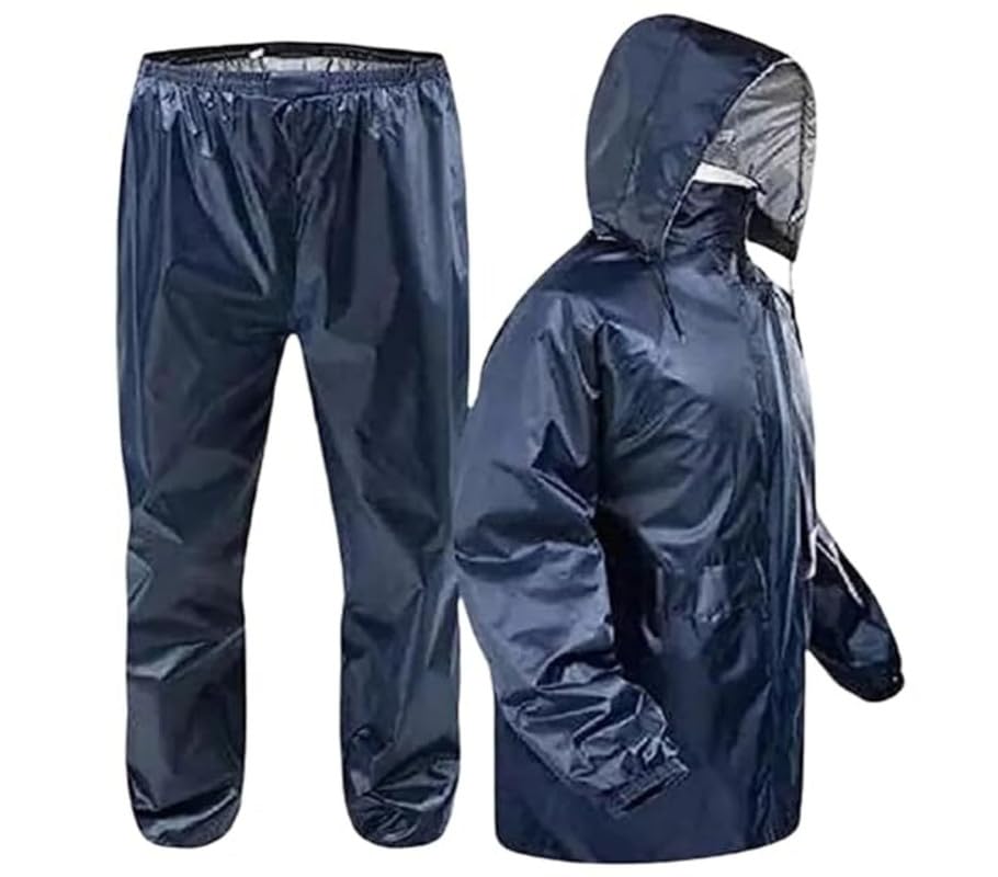 Standard Length|Rain Jacket Suit Inner Mobile Pocket With Storage Bag-image-15