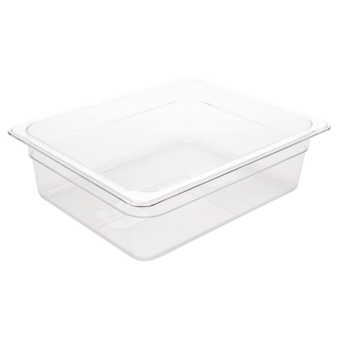 Vogue Polycarbonate 1/2 Gastronorm Container 100Mm Clear
