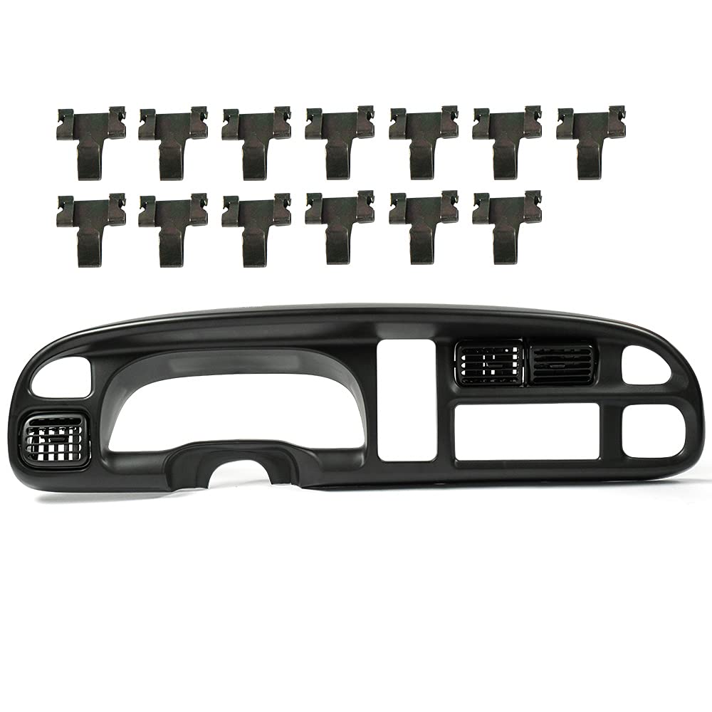 Buy PIT66 Dashboard Instrument Bezel with Vents Compatible with 9801