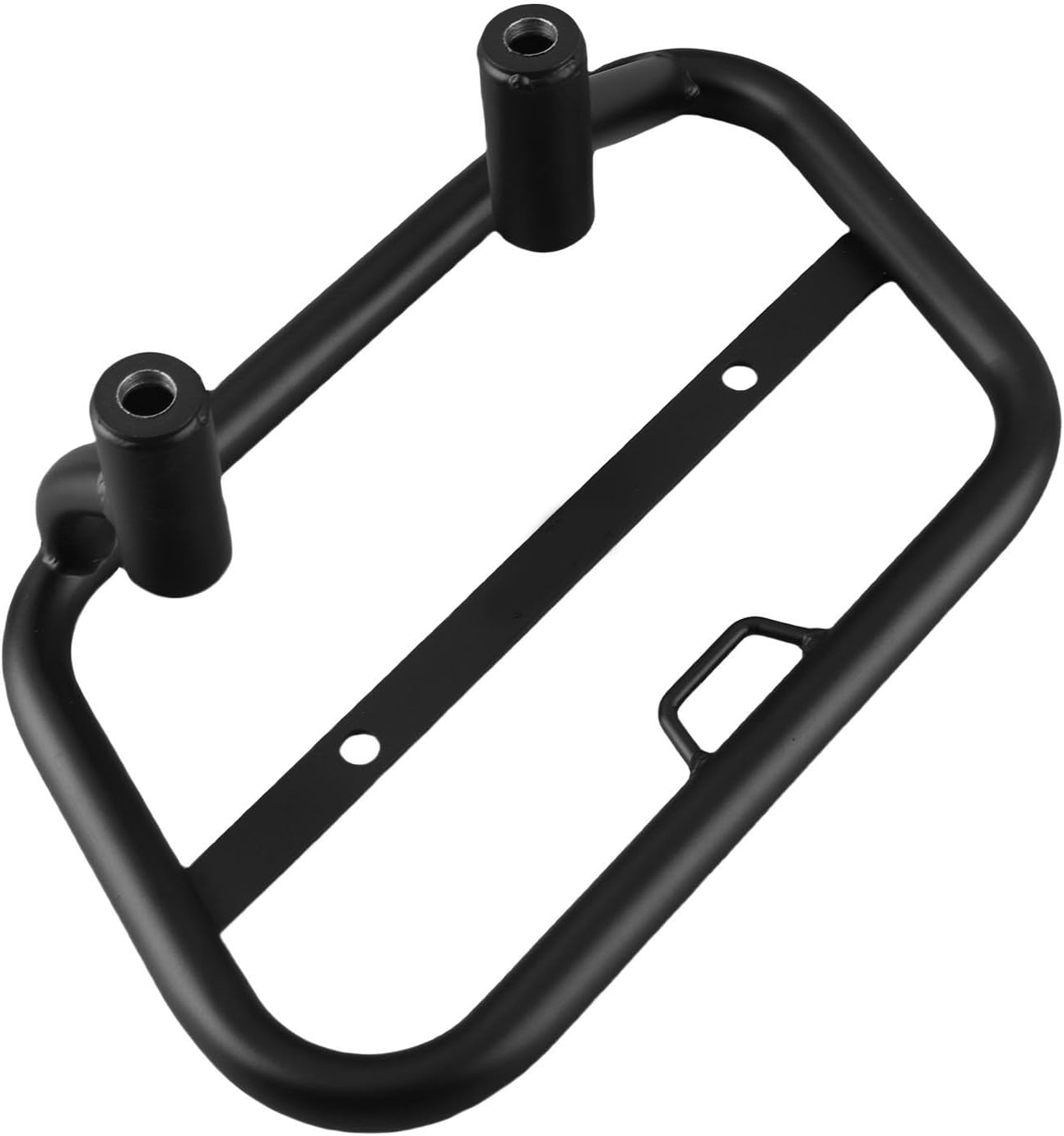 Motorcycle Rear Cargo Carrier Bracket, Motorcycle Side Bag Bracket Saddle Bag Side Trunk Bag Support Holder Replacement for Indian FTR1200 2019 to 2023 (Left: IF663 BBZJ)