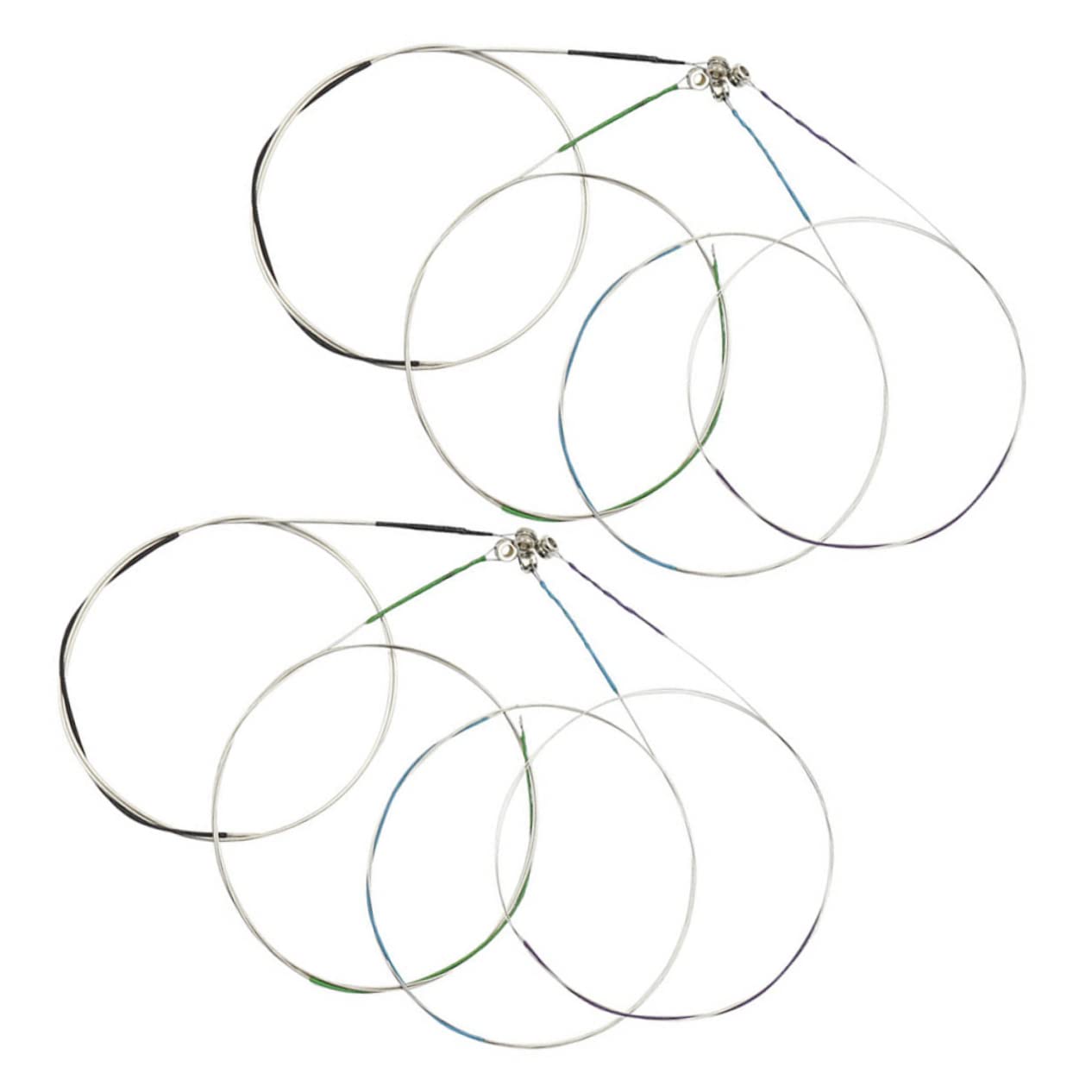 Totority Violin Strings Full Set of 8 Universal Strings Steel Core for Violin Accessories