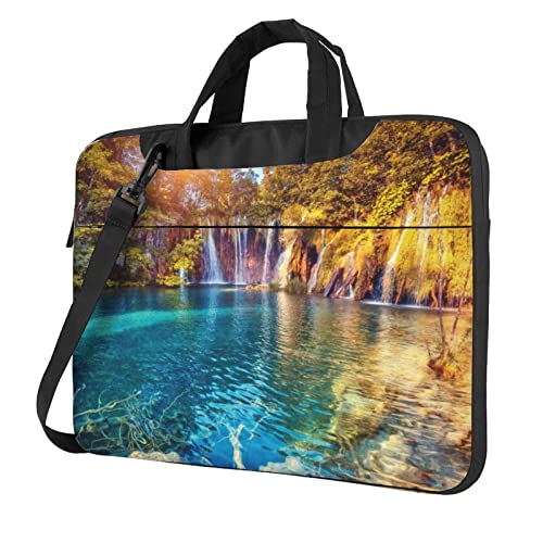 Sacoche PC portable 15.6 pouces haute résistance noire finition BONDIJ