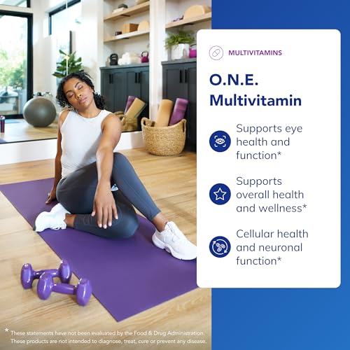 Image of Pure Encapsulations O.N.E. Multivitamin - Once Daily Multivitamin with Antioxidant Complex Metafolin, CoQ10, and Lutein to Support Vision, Cognitive Function, and Cellular Health* - 120 Capsules
