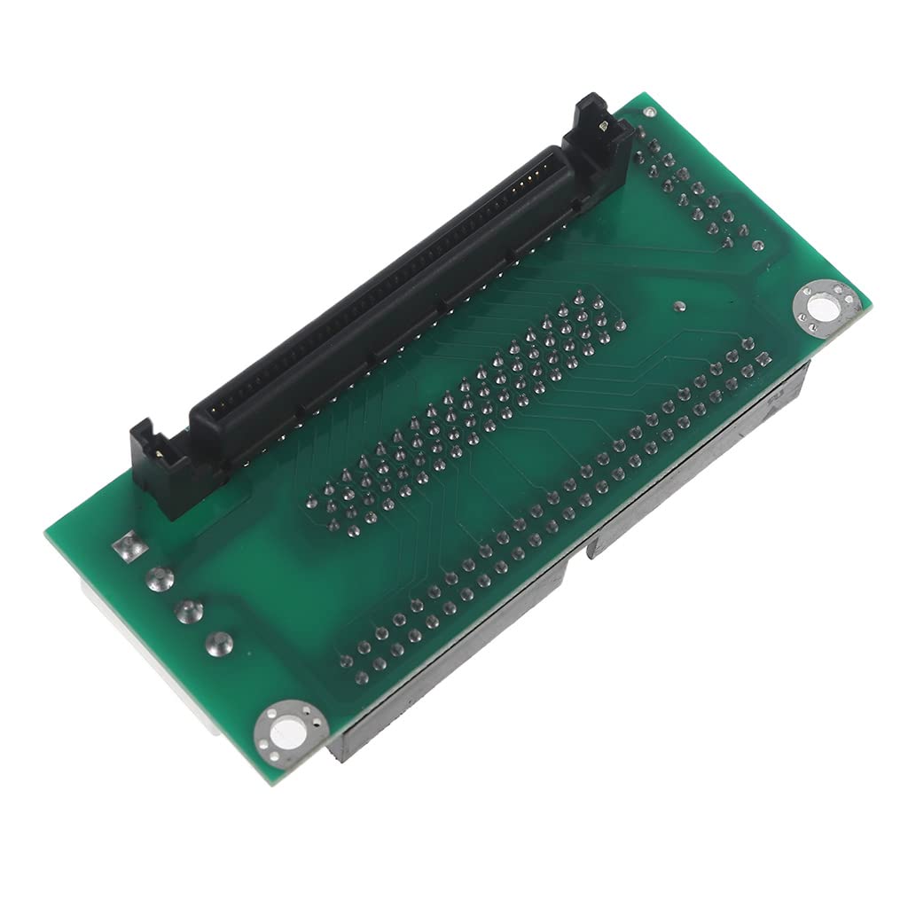 Adaptateur SCSI 80 broches vers 68 broches vers 50 broches pour disque dur IDE