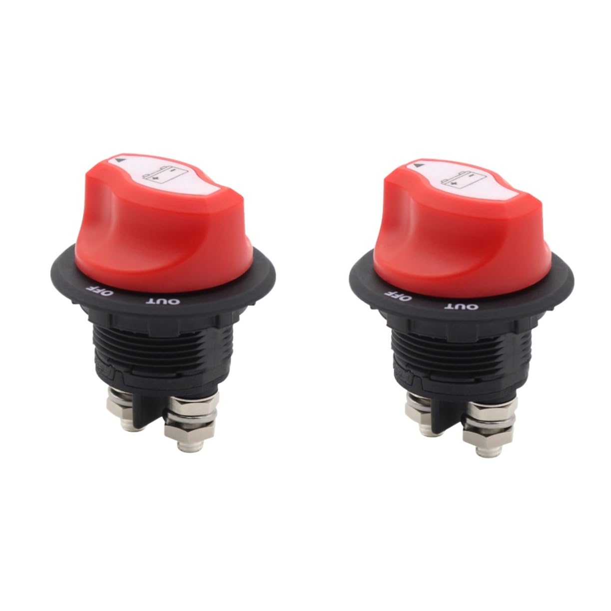 SUPVOX 2pezzi Interruttore Isolatore Di Batteria Per Rv e Utv Sicurezza e Protezione Per Auto e Camper Facile Da Installare e Resistente Alla Corrosione