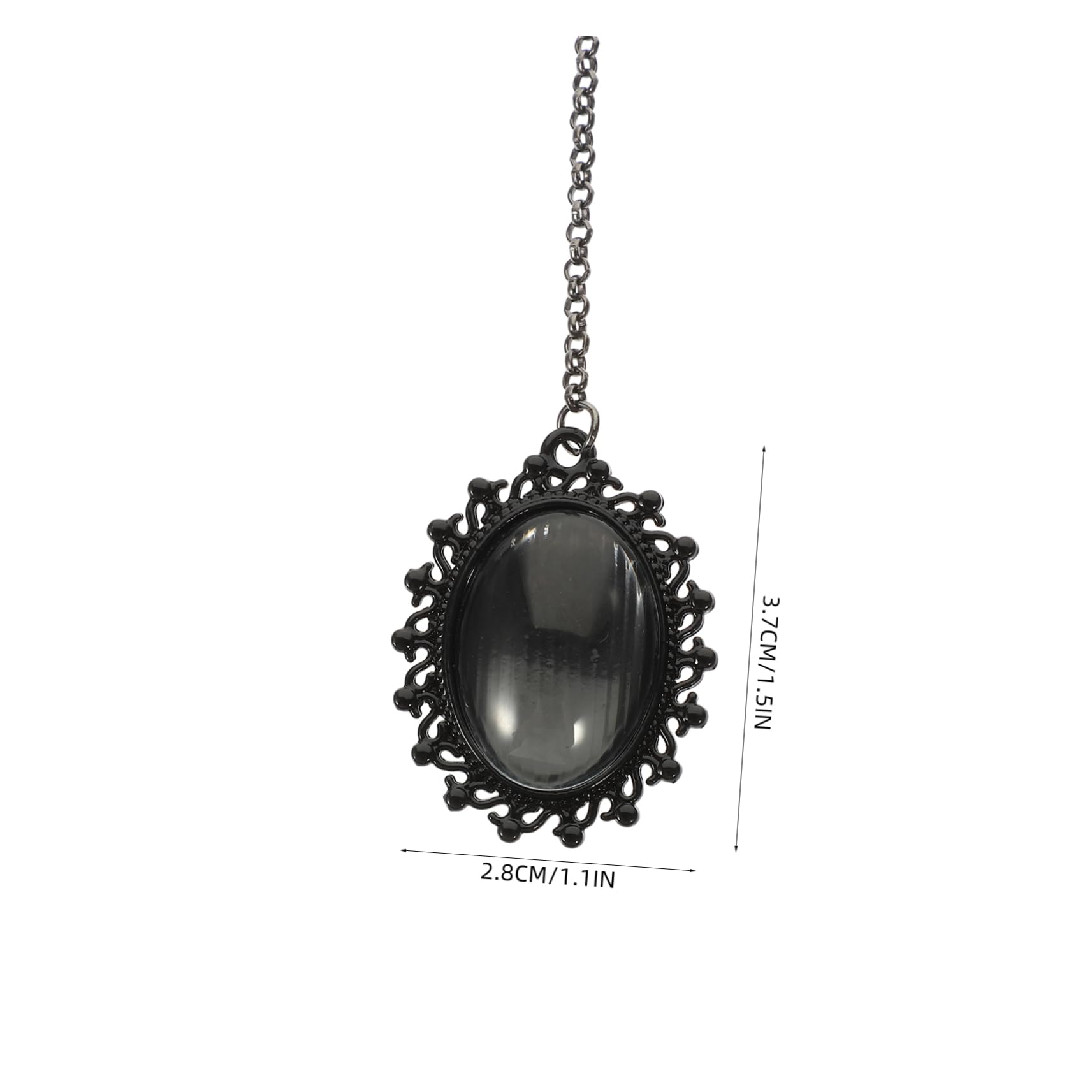 MAGICLULU 30juegos Memorial Photo Charms Marco Bezel Pendientes Personalizados para Recuerdos De Cadena Estilo Vintage