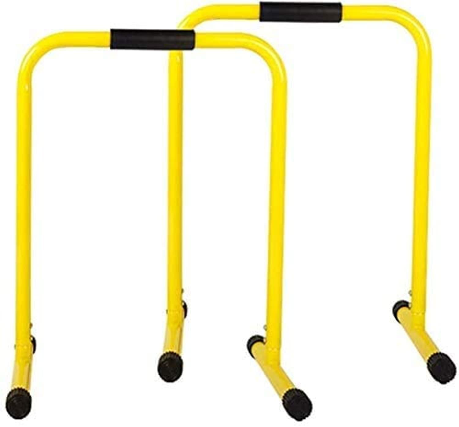 Max Strength - Dip Bars, Full Set Dip Up Stand Station Tricep Strength Trainning Dips, for Body Strenthener,Pull-Ups,Push-Ups,L-Sits Split Parallel Bars Stand (Random Color)