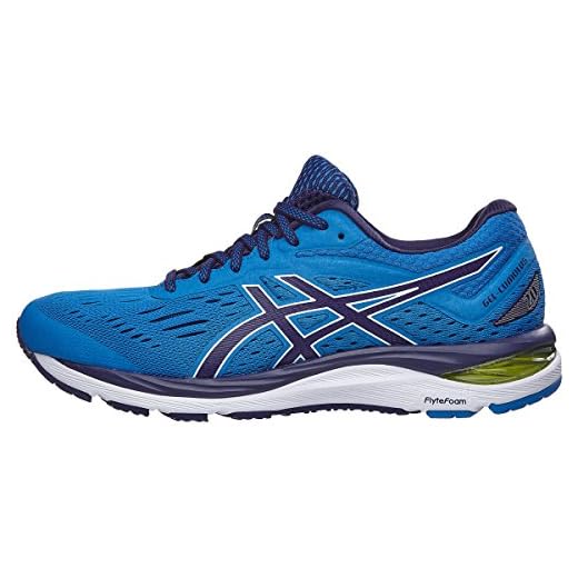 ASICS Men's Gel-Cumulus 20 Running Shoes, 11.5, Race Blue/Peacoat