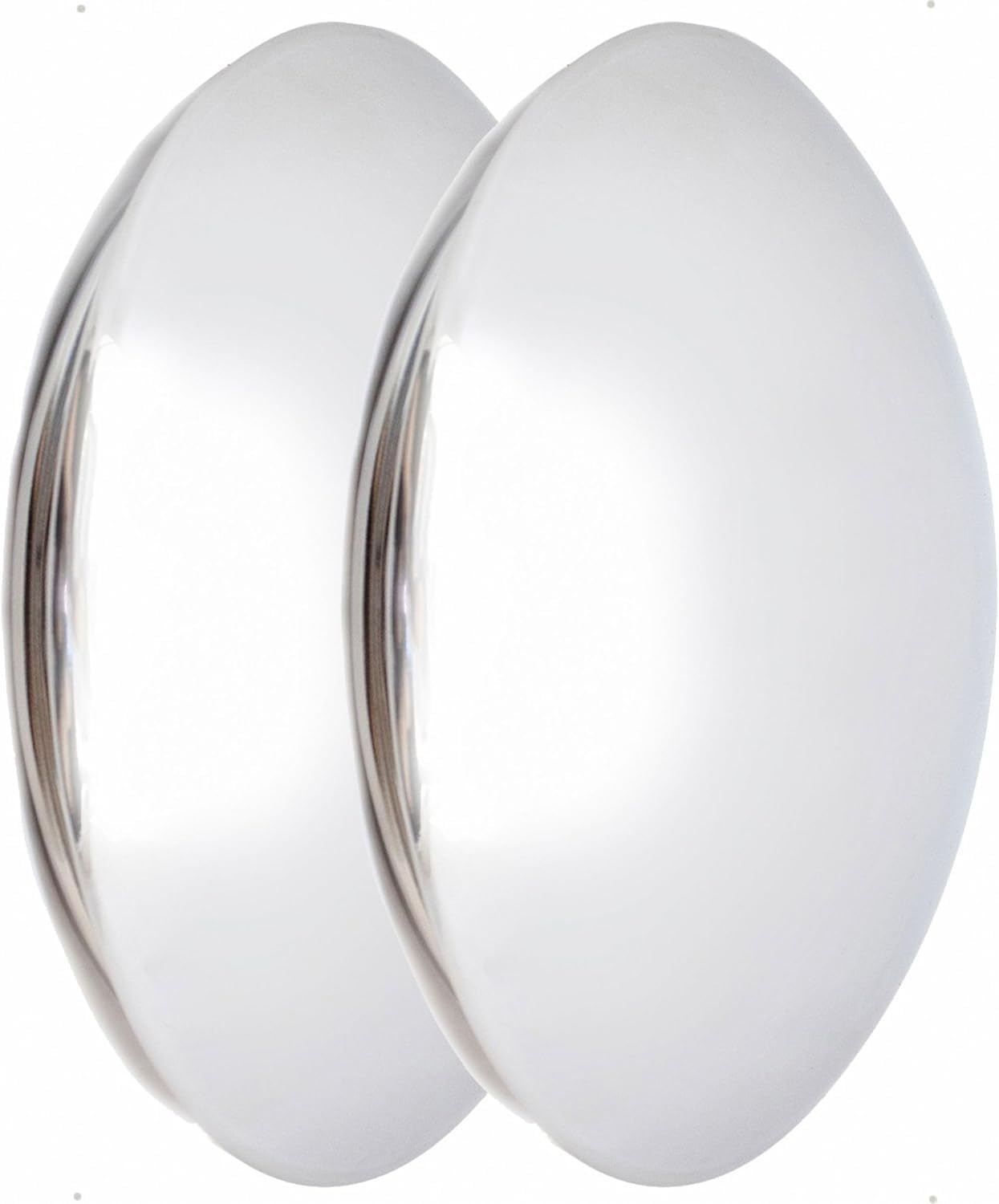 Wheel Accessories Parts 1 Pc Chrome Steel Baby Moon 8.25" Diameter Fits Wheels with 7.00" Inner Ring Fits RALLEY Rally Wheels Only