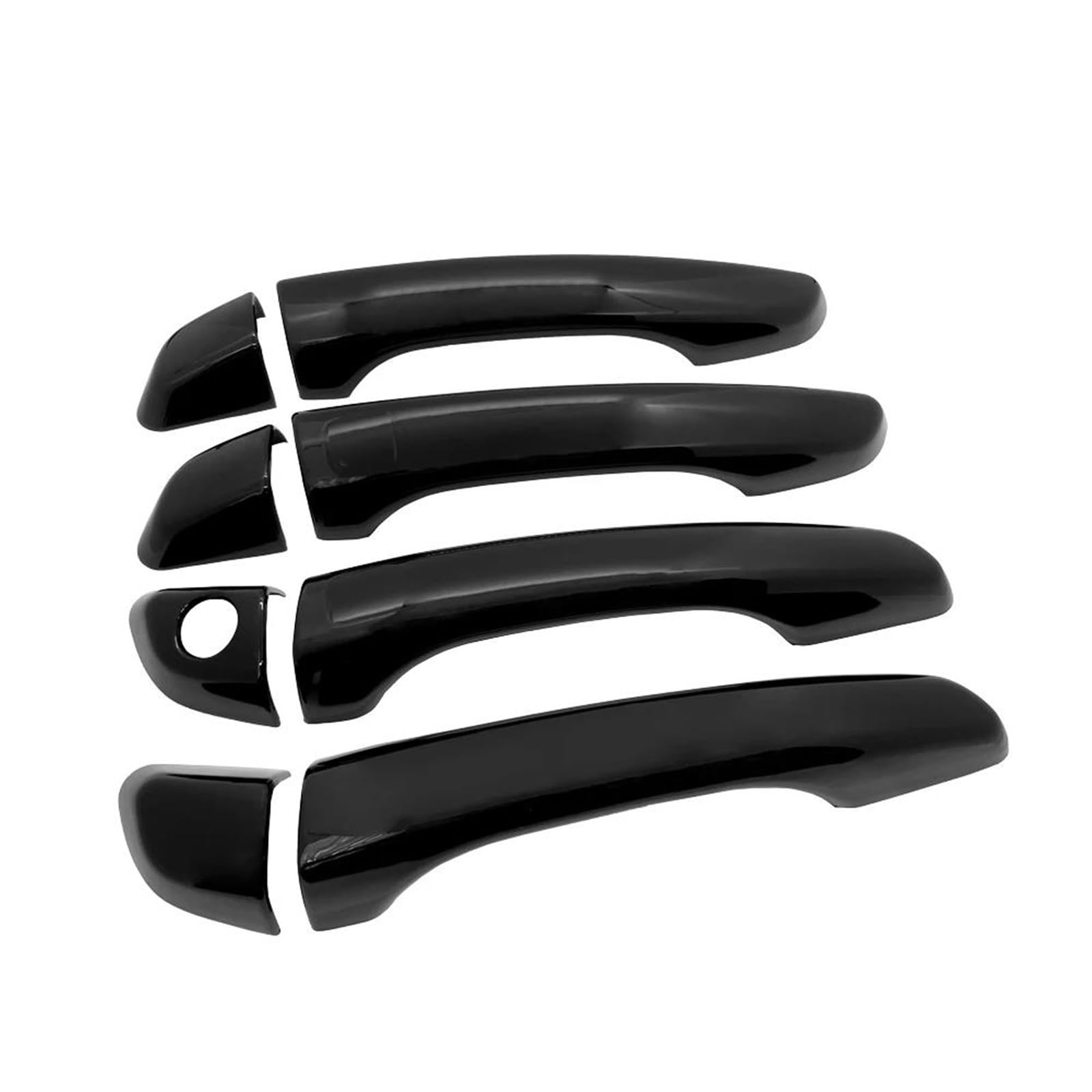 YSDSLS Sleek Door Handle Door Handle Cover Cap Set Catch Trim Car Sticker Accessorie for Hyundai I30 for Elantra GT PD I30N 2018~2022