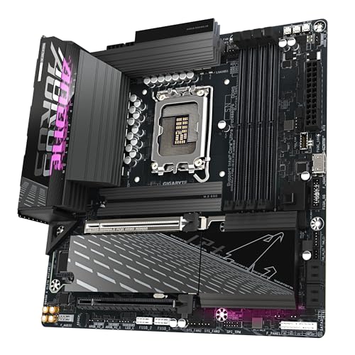 GIGABYTE B860M AORUS ELITE WIFI6E Scheda madre - CPU Intel Core Ultra, VRM a 12+1+2+1 fasi, fino a 9200MHz DDR5, 1xPCIe 5.0 + 2xPCIe 4.0 M.2, LAN 2,5 GbE, WIFI 6E, Thunderbolt - Scheda madre - Immagine 3