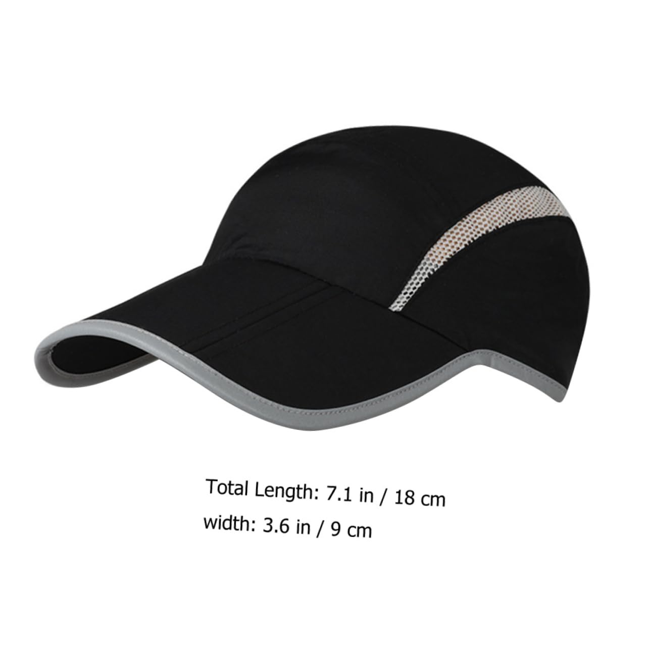 VANZACK Casquette de Baseball Respirante et Réglable pour Chapeau Multifonctionnel UV pour Sport Course et Activités de Plein Air Design