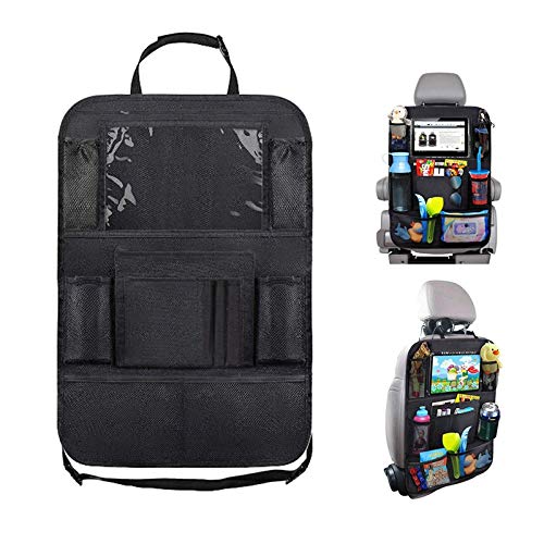 Organizador Maletero Coche Backseat Organizador de Coches Universal Automóvil Asiento Atrás Bolsa de Almacenamiento Bolsa de Almacenamiento Candidaje Organizadores multifunción Black