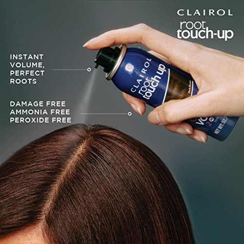 Clairol root touch up color + volume 2 in 1 spray black, 75ml - Image 4