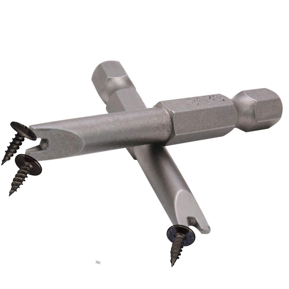 Amazon | Xiaokeis U字型先端ドライバービット 5個 - 1/4インチ