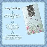 14 Packs Scented Sachets Bag for Drawers and Closets Long-Lasting Home Fragrance Sachet Lavender Rose Jasmine Ocean Vanilla Sandalwood 6 Different Scent Gift Box - Image 2