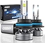 Fahren 9004/HB1 LED Headlight Bulb, 14000 Lumens Super Bright LED Headlights Conversion Kit 6500K Cool White IP68 Waterproof, Pack of 2