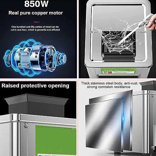 Cortadora eléctrica de carne de acero inoxidable miniatura 2