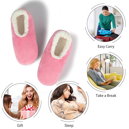 Image of BenSorts Christmas Slipper Socks Slippers for Women