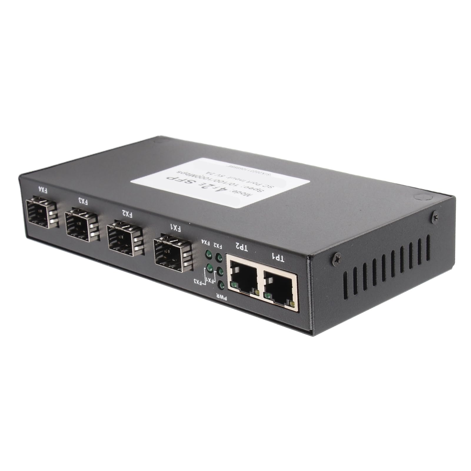 Convertisseur de Média Ethernet Double Fibre 10/100/1000 M de Haute qualité pour IEEE802.3Z/AB 1000Base‑SXLX