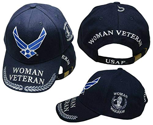 Gorra bordada azul para mujer Trade Winds US Air Force miniatura 1
